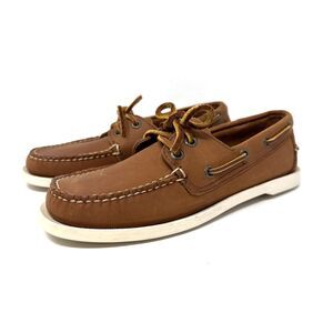 L.L. Bean Casco Bay Boat Moc Womens Size 6 Brown Leather Dock Deck Shoes NEW
